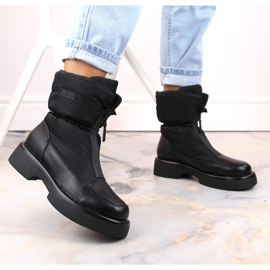 Botas con cremallera aislante Big Star W INT1928 negro 3