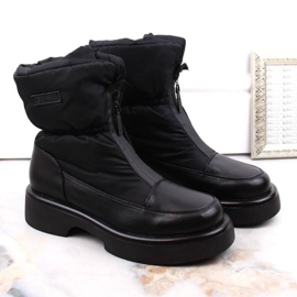 Botas con cremallera aislante Big Star W INT1928 negro 4