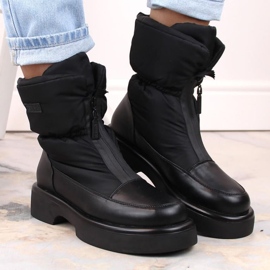 Botas con cremallera aislante Big Star W INT1928 negro 6