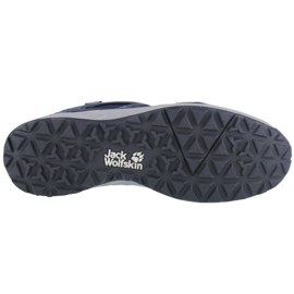 Zapatillas Jack Wolfskin Woodland 2 Texapore Low M 4051271-1178 azul 3