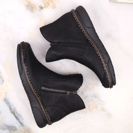 Botas cómodas con aislamiento Rieker W RKR612 negro 7