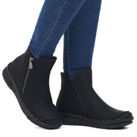 Botas cómodas con aislamiento Rieker W RKR612 negro 17