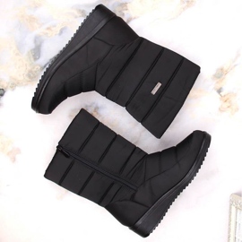 Botas de nieve altas News W EVE436A negro 3