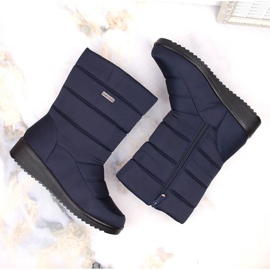 Botas de nieve altas News W EVE436B, azul marino 3
