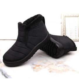 Botas de nieve impermeables sin cordones News W EVE438A negro 3