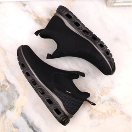 Rieker W RKR616 botines cómodos sin cordones, negro 8