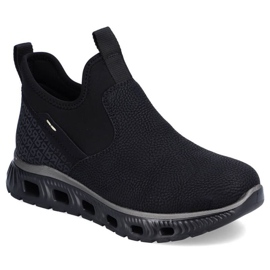 Rieker W RKR616 botines cómodos sin cordones, negro 11