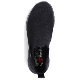 Rieker W RKR616 botines cómodos sin cordones, negro 13