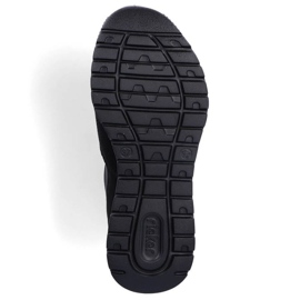 Rieker W RKR616 botines cómodos sin cordones, negro 16