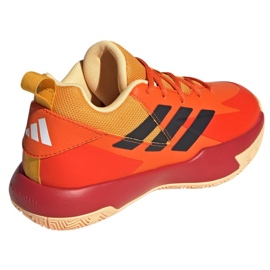 Zapatillas de baloncesto Adidas Cross Em Up Select Jr IE9274 naranja 4