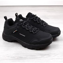 Zapatillas deportivas American Club Jr AM930 softshell negro 5