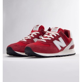 Zapatillas New Balance M U574WQ2 rojo 4