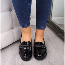 Zapatos cómodos sin cordones de charol T.Sokolski W SCA62, negro 5