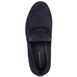 Tommy Hilfiger Zapatos mocasines de ante ligeros Trendy FM0FM03963 azul 3