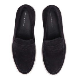 Tommy Hilfiger Zapatos mocasines de ante ligeros Trendy FM0FM03963 azul 7