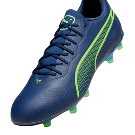 Zapatillas de fútbol Puma King Pro FG/AG 107566 02 azul 3
