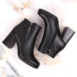Sergio Leone W SK425A botines aislantes negro 6