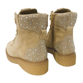 Zapatos Michael Kors Trudy Bootie W 49F1TRFE5S marrón 3