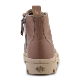 Zapatos Palladium Pampa Zip Lth Ess U 76888-254 marrón 4