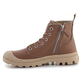 Zapatos Palladium Pampa Zip Lth Ess U 76888-254 marrón 5