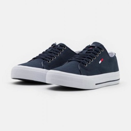 Tommy Hilfiger Zapatillas Tommy Jeans Long Lace Up Vulc M EM0EM00659-C87 azul 3
