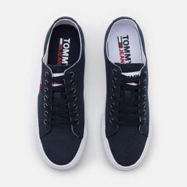 Tommy Hilfiger Zapatillas Tommy Jeans Long Lace Up Vulc M EM0EM00659-C87 azul 5