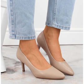 Tacones altos Sergio Leone W SK414E café 5