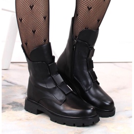 Filippo W PAW492 botas aislantes con cremallera, negro 6