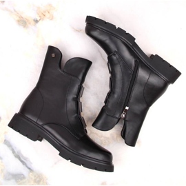 Filippo W PAW492 botas aislantes con cremallera, negro 7