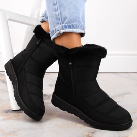 Botas de nieve aislantes con pelo Potocki W WOL197, negro 5