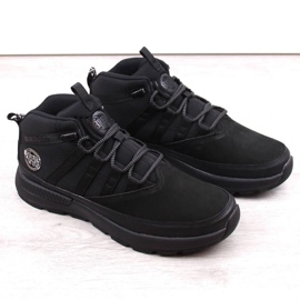 Botines Bustagrip M MRM9A de piel, negro 3