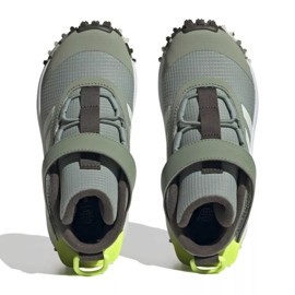 Zapatillas Adidas Fortatrail El K Jr IG7265 verde 4