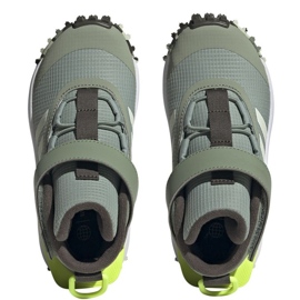 Zapatillas Adidas Fortatrail El K Jr IG7265 verde 10