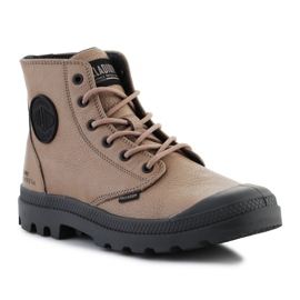 Zapatos Palladium Pampa Hi Supply Lth 77963-297 marrón 5