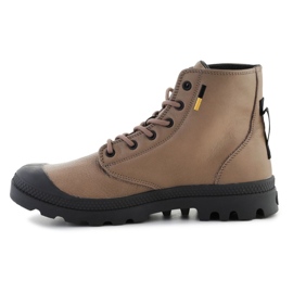 Zapatos Palladium Pampa Hi Supply Lth 77963-297 marrón 8