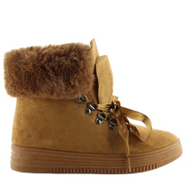 Botas de nieve de camel GF-179 camel amarillo multicolor 5