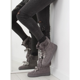 Botas de nieve grises tramperos GF-179 gris 4