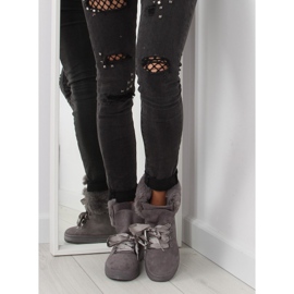 Botas de nieve grises tramperos GF-179 gris 2