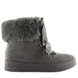 Botas de nieve grises tramperos GF-179 gris 5