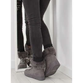 Botas de nieve grises tramperos GF-179 gris 6