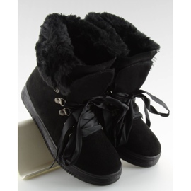 Botas de nieve negras de GF-179 negro 3