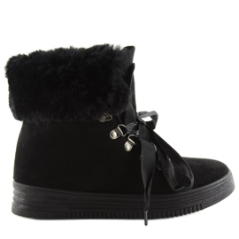 Botas de nieve negras de GF-179 negro 5