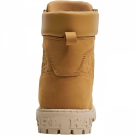 Zapatos Karl Kani Bota Clásica M 1020627 amarillo 5
