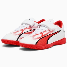 Zapatillas de fútbol Puma Ultra Play It V Jr 107538-01 blanco 4