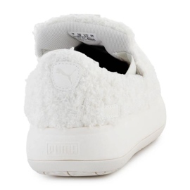 Puma Suede Mayu Slip-on Teddy W Zapatos 384887 02 blanco 9