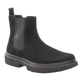 Zapatos Calvin Klein Jeans Lug Mid Chelsea Boot M YM0YM00271 negro 3
