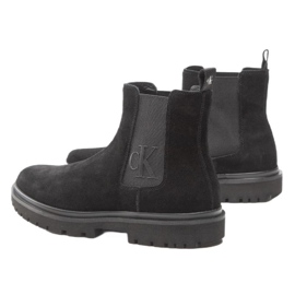 Zapatos Calvin Klein Jeans Lug Mid Chelsea Boot M YM0YM00271 negro 5