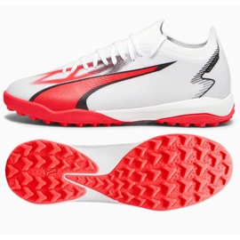 Zapatillas de fútbol Puma Ultra Match Tt M 107521-01 blanco 6