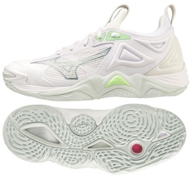 Zapatillas voleibol Mizuno Wave Momentum 3 W V1GC231235 blanco 4