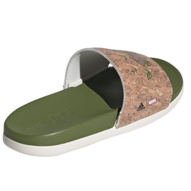 Chanclas Adidas Adilette Comfort Jr ID8029 verde 4